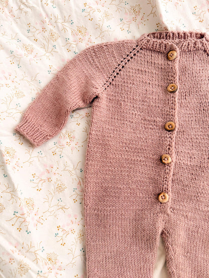 Cozy Baby Overall - Knitting Pattern