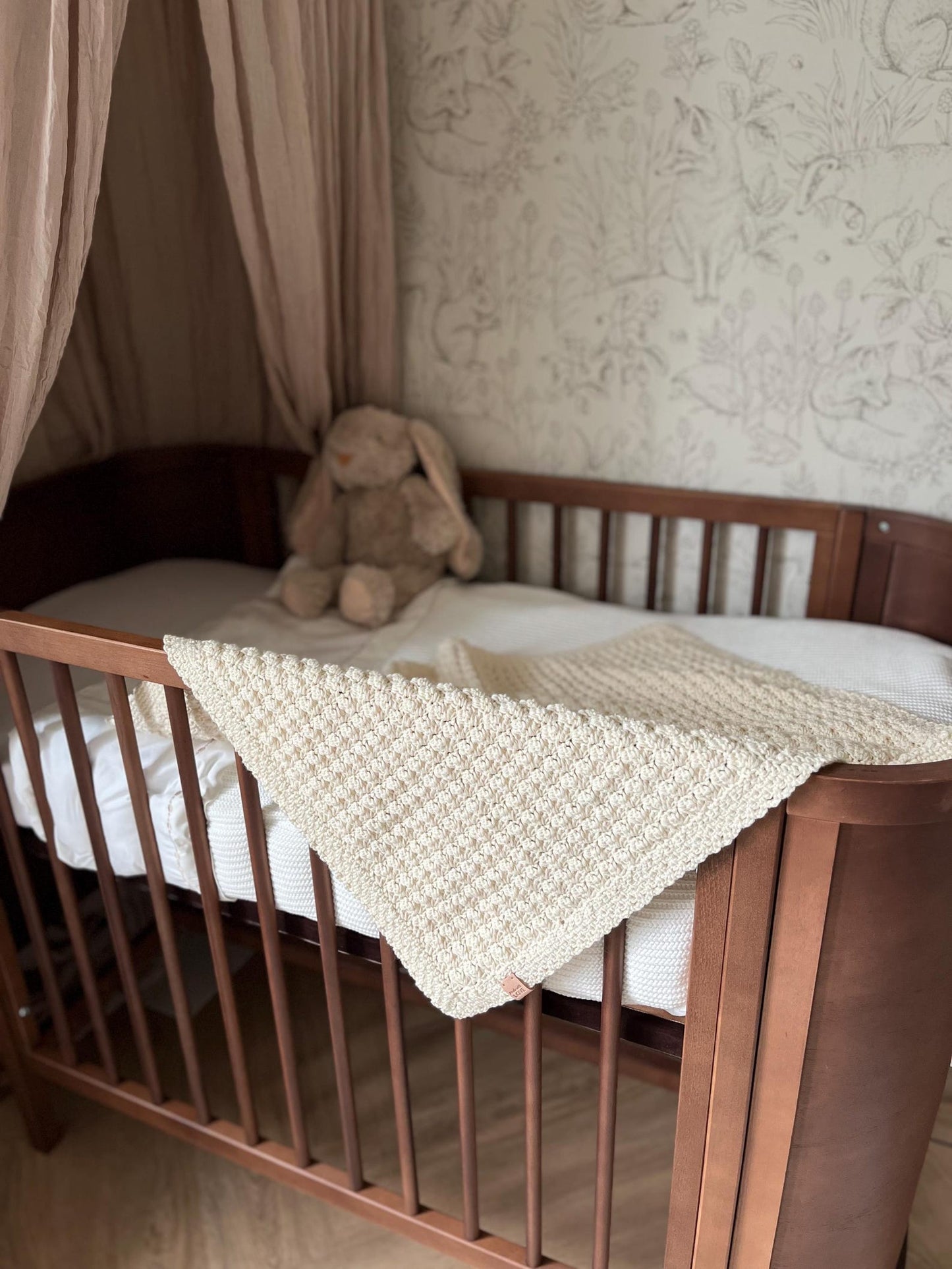 Cozy Waves Blanket Crochet Pattern