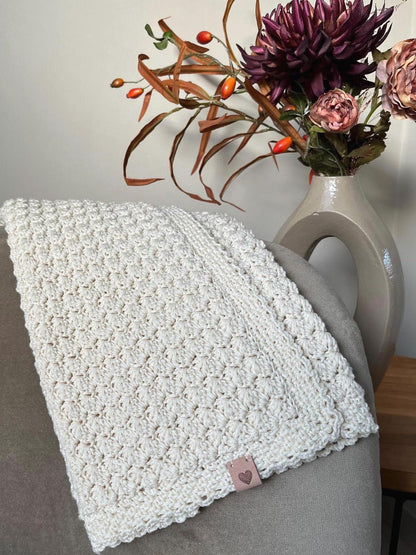 Cozy Waves Blanket Crochet Pattern
