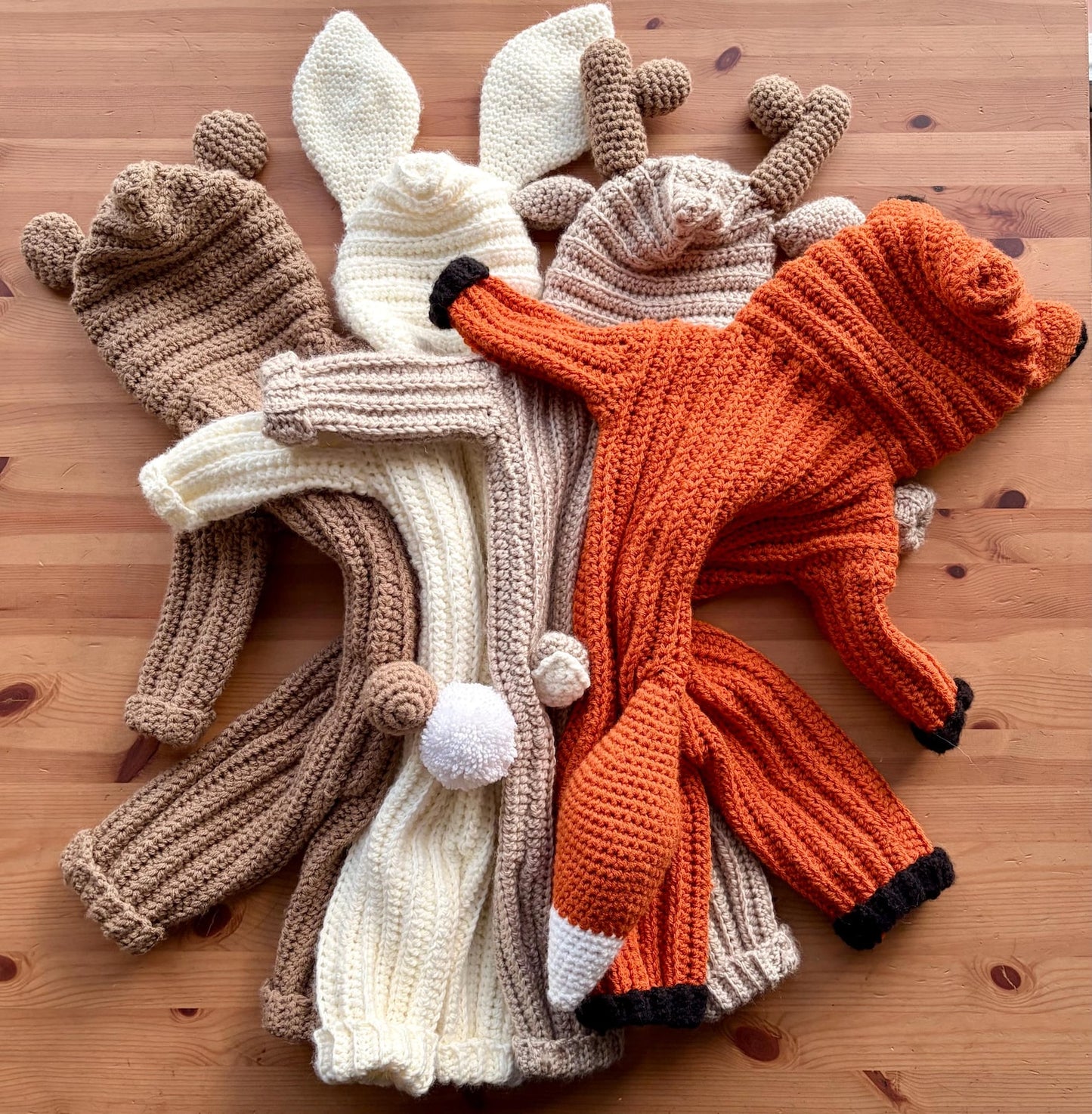 Woodland Baby Set Crochet Pattern
