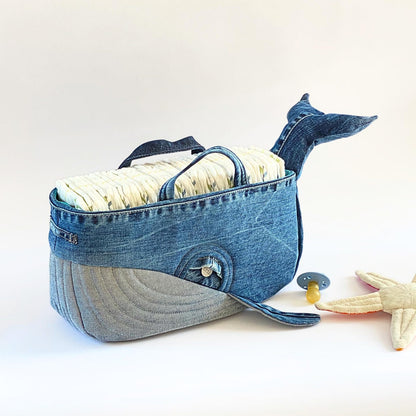 Practical Whale Basket - Sewing Pattern