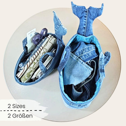 Practical Whale Basket - Sewing Pattern