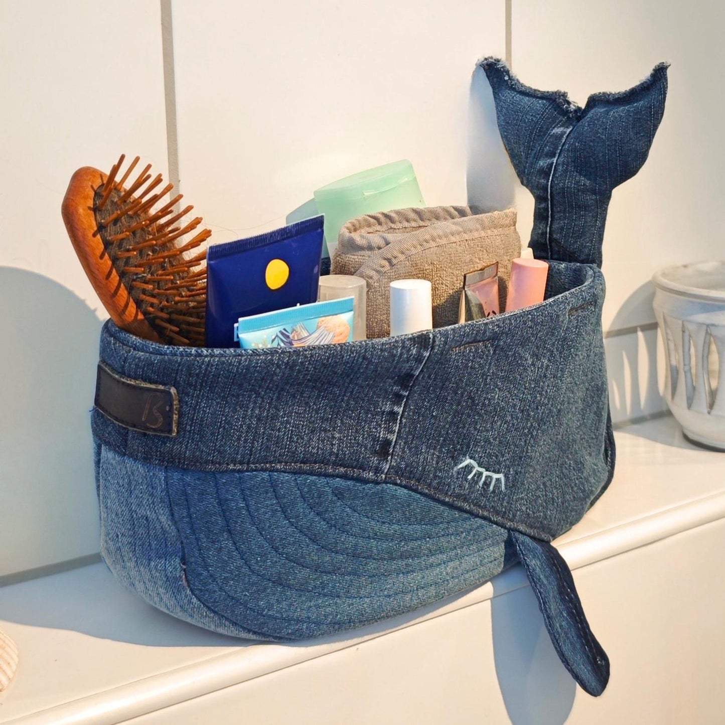 Practical Whale Basket - Sewing Pattern