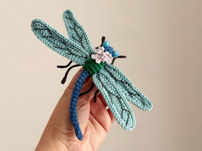 Crystal Wing Dragonfly - Crochet Pattern
