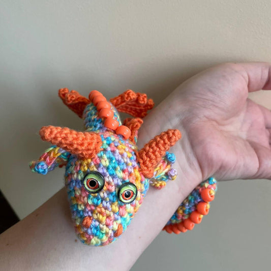 Sensory Fidget Dragon - Crochet Pattern