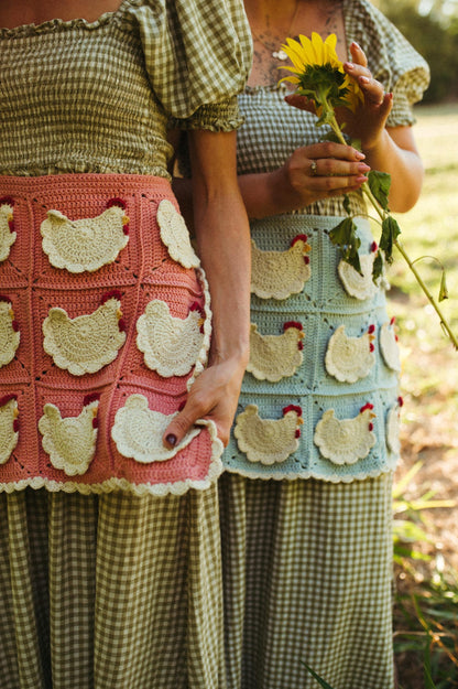 Farmhouse Egg Apron Crochet Pattern