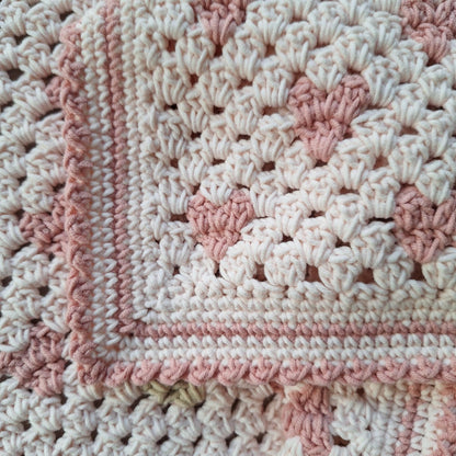 Baby Love Heart Blanket - Crochet Pattern