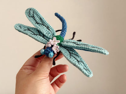 Crystal Wing Dragonfly - Crochet Pattern