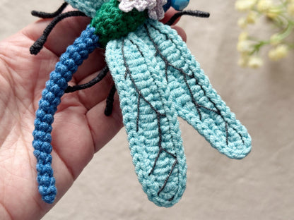 Crystal Wing Dragonfly - Crochet Pattern