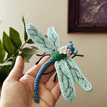 Crystal Wing Dragonfly - Crochet Pattern