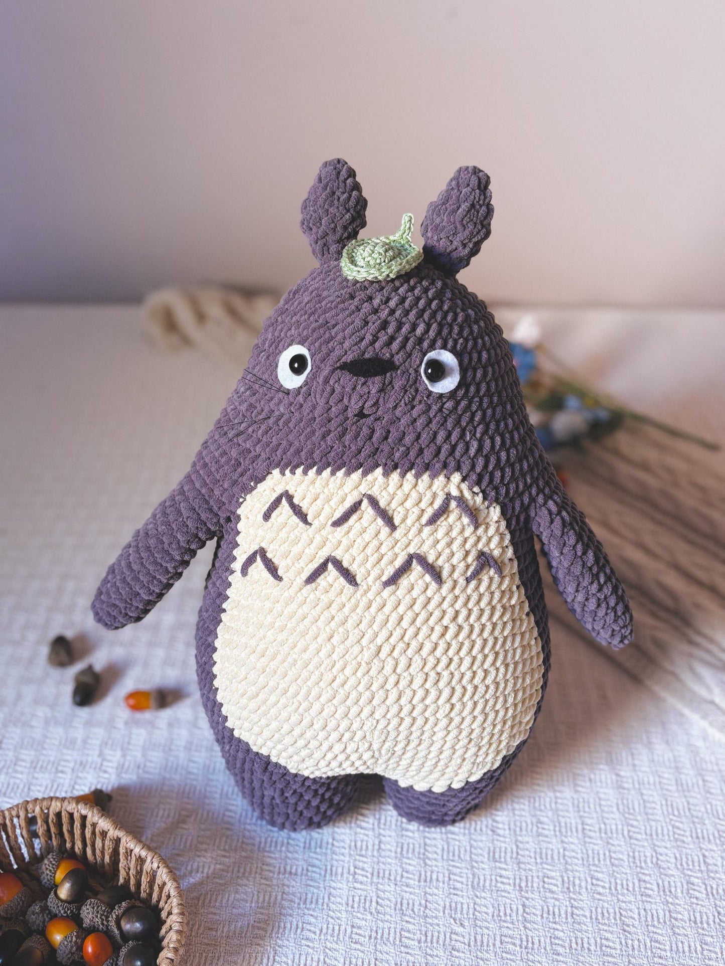Totoro Snuggle Doll Crochet Pattern