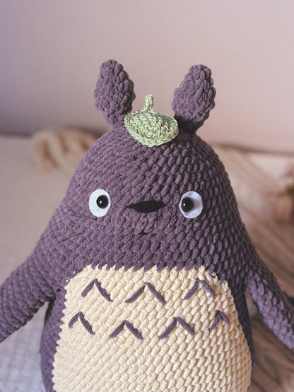 Totoro Snuggle Doll Crochet Pattern