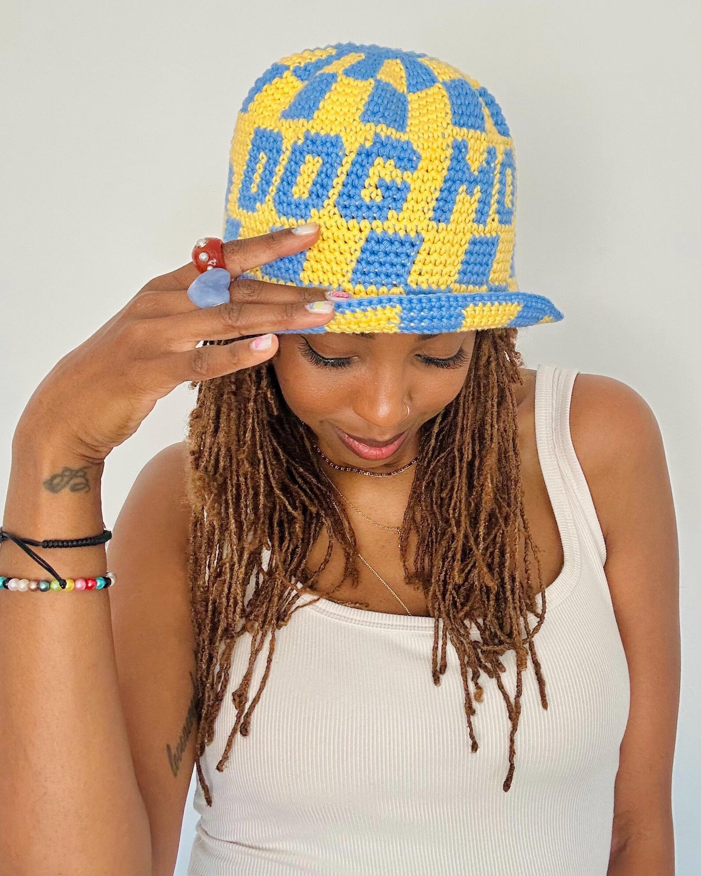 WordPop Bucket Hat- Crochet Patetrn