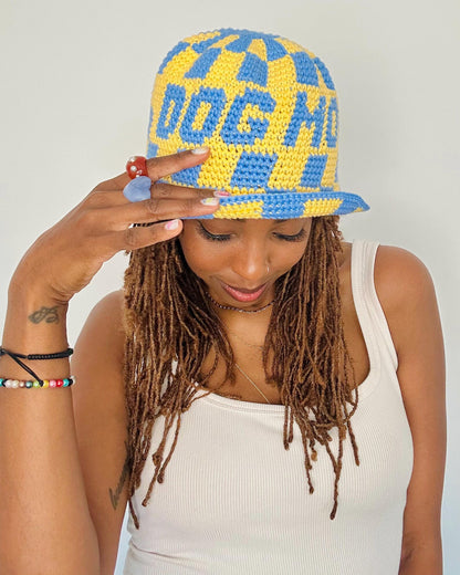 WordPop Bucket Hat- Crochet Patetrn