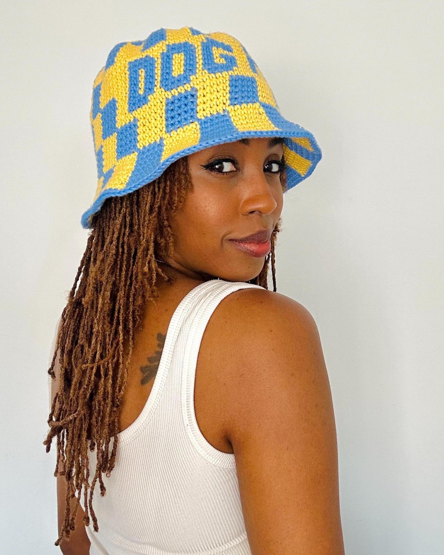 WordPop Bucket Hat- Crochet Patetrn