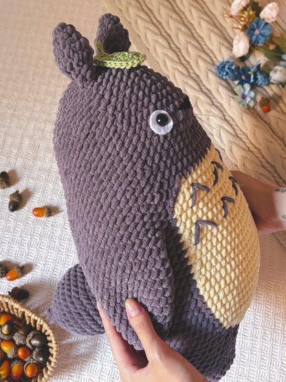 Totoro Snuggle Doll Crochet Pattern
