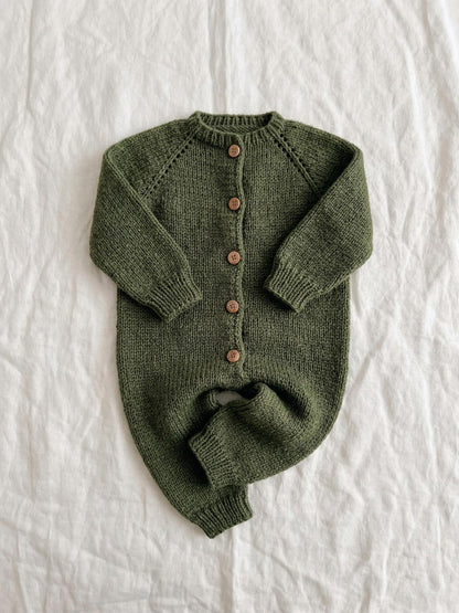 Cozy Baby Overall - Knitting Pattern