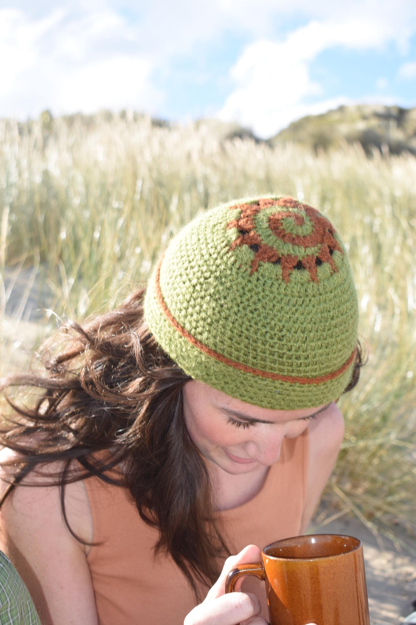 Spiral Beanie Crochet Pattern