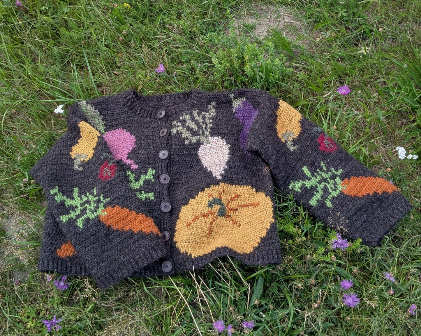 Cozy Garden Cardigan Crochet Pattern