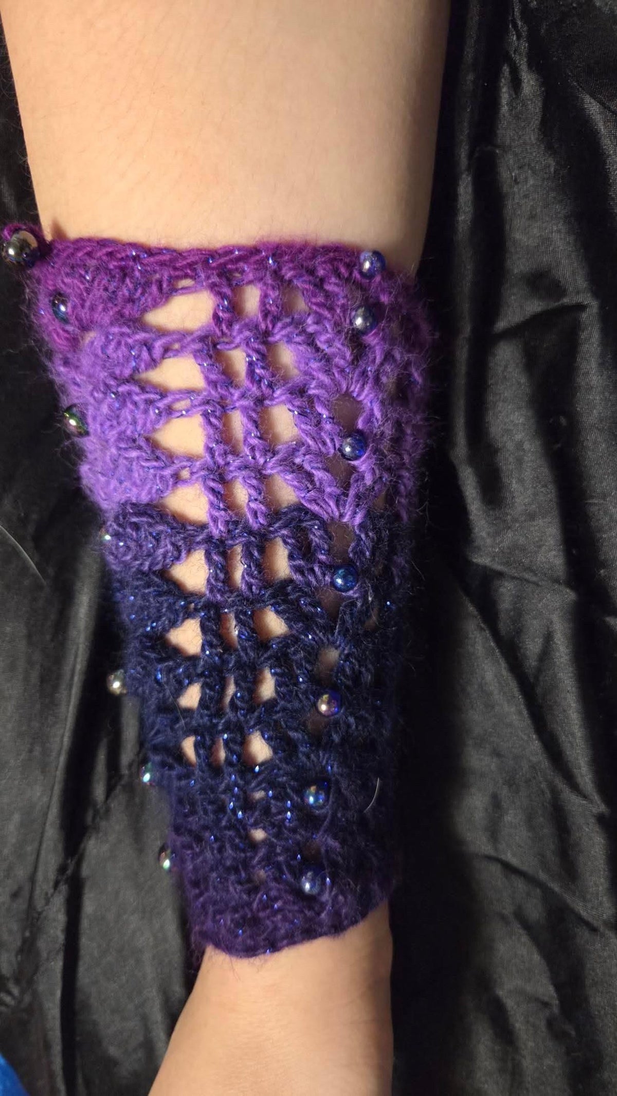 Fantasy Hero Bracers Crochet Pattern