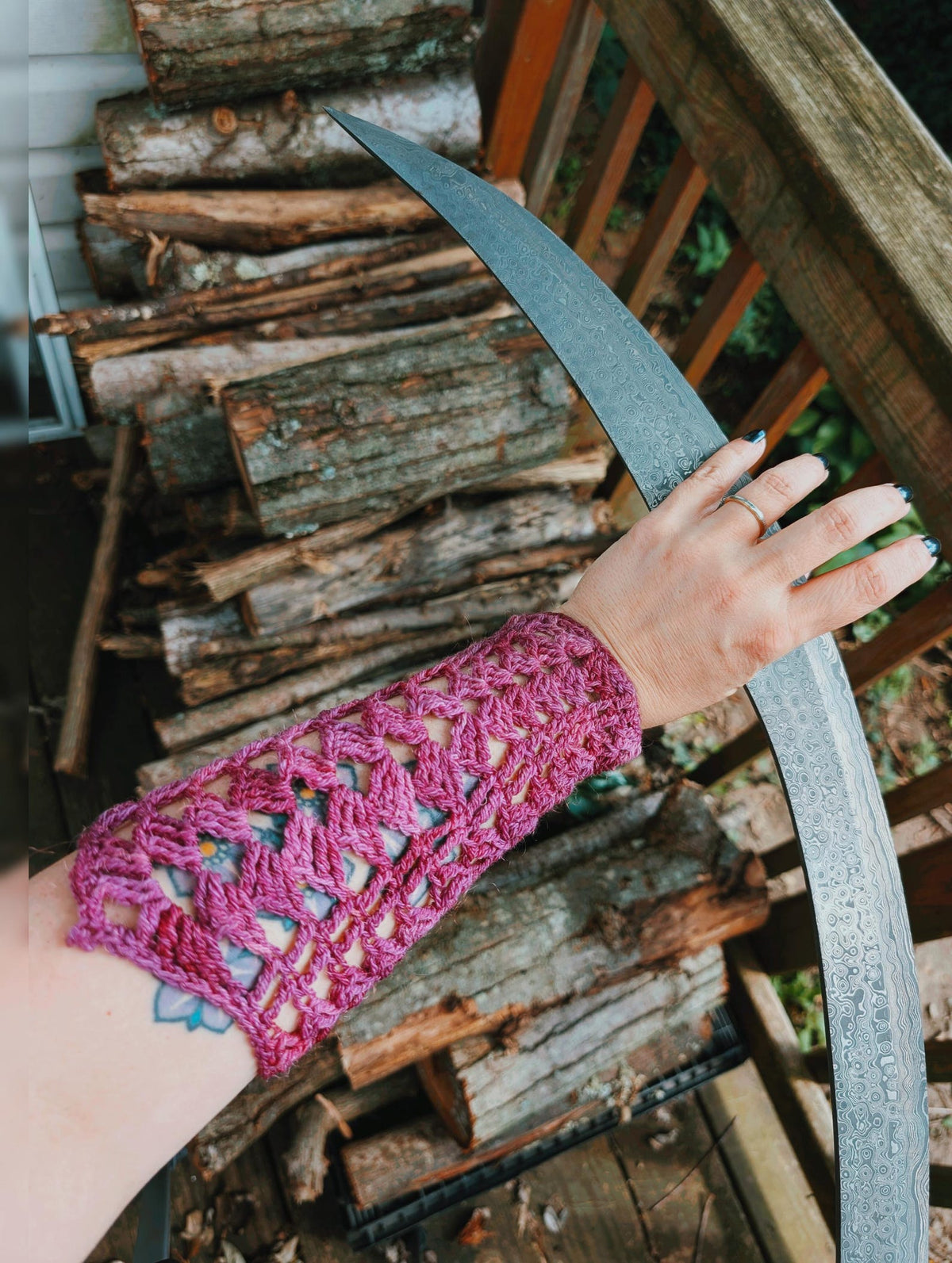 Fantasy Hero Bracers Crochet Pattern