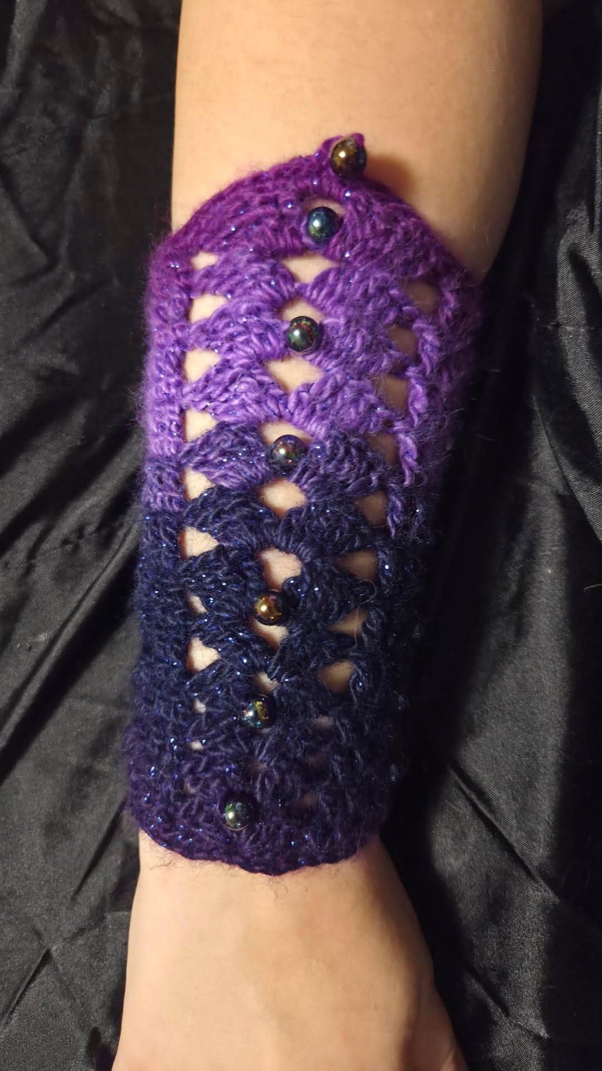Fantasy Hero Bracers Crochet Pattern