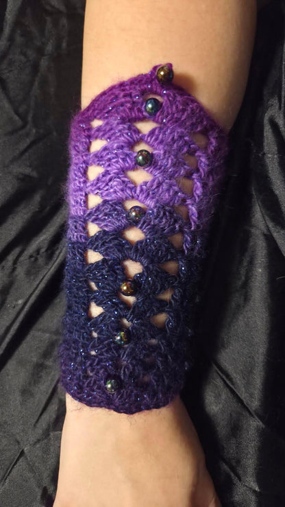 Fantasy Hero Bracers Crochet Pattern