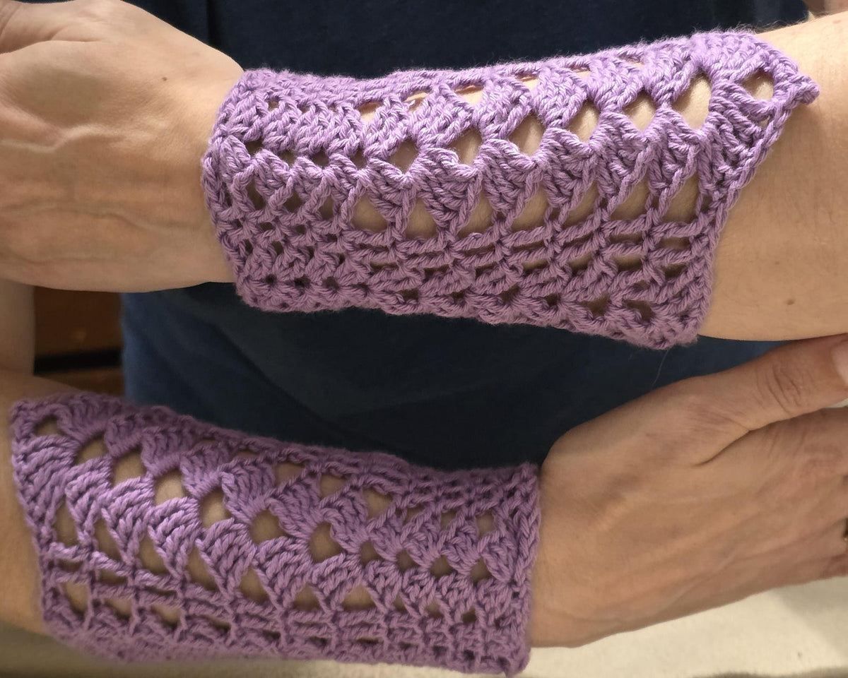 Fantasy Hero Bracers Crochet Pattern