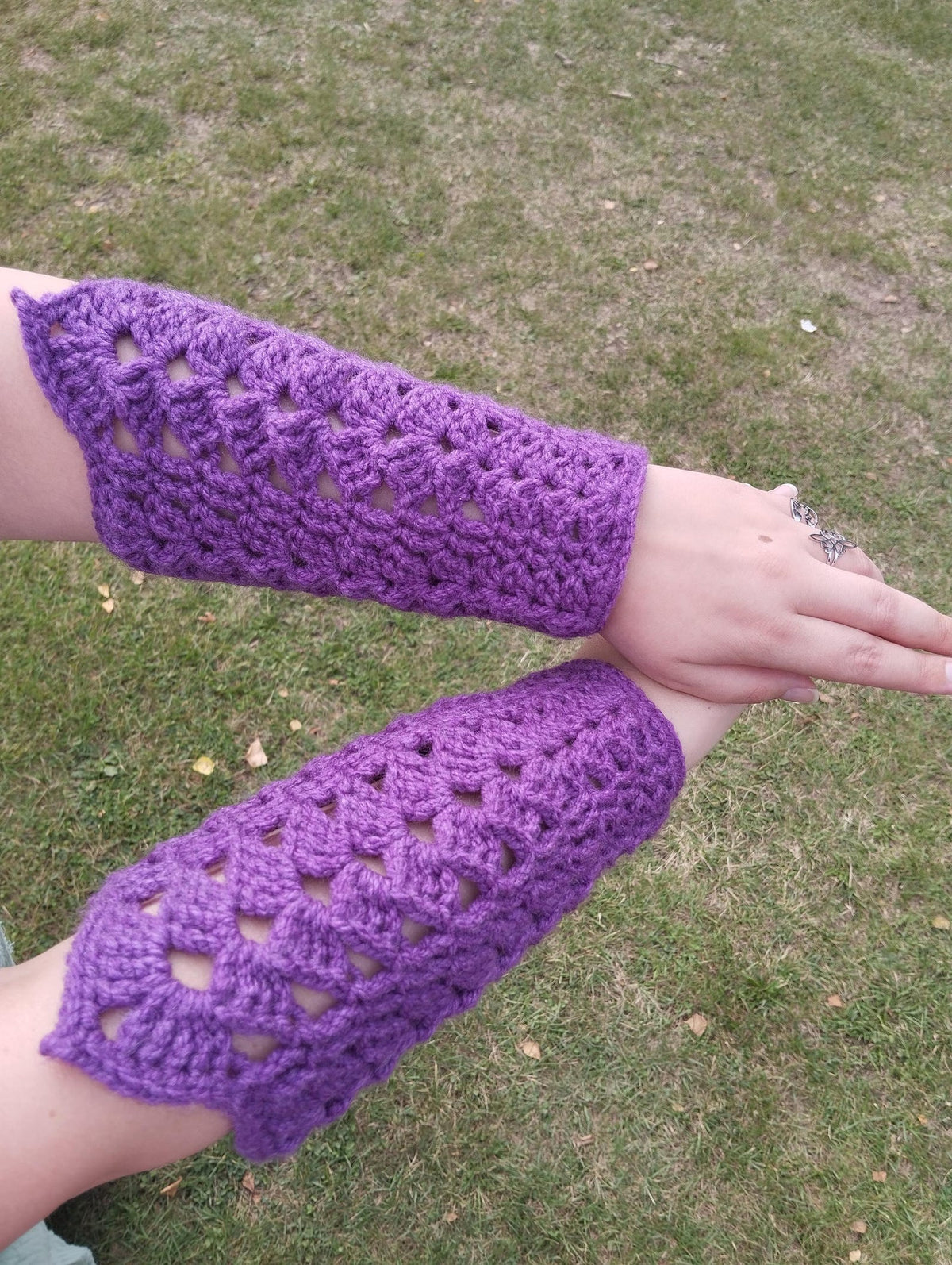 Fantasy Hero Bracers Crochet Pattern