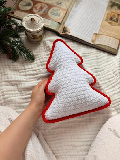Festive Tree Pillow Crochet Pattern