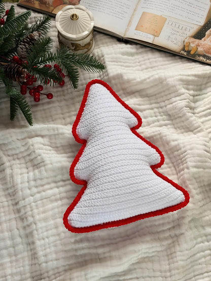 Festive Tree Pillow Crochet Pattern