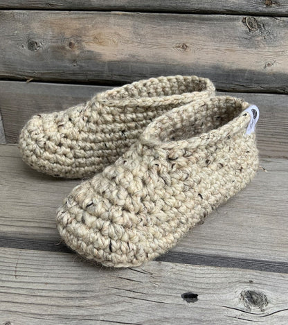Homey Slippers Crochet Pattern